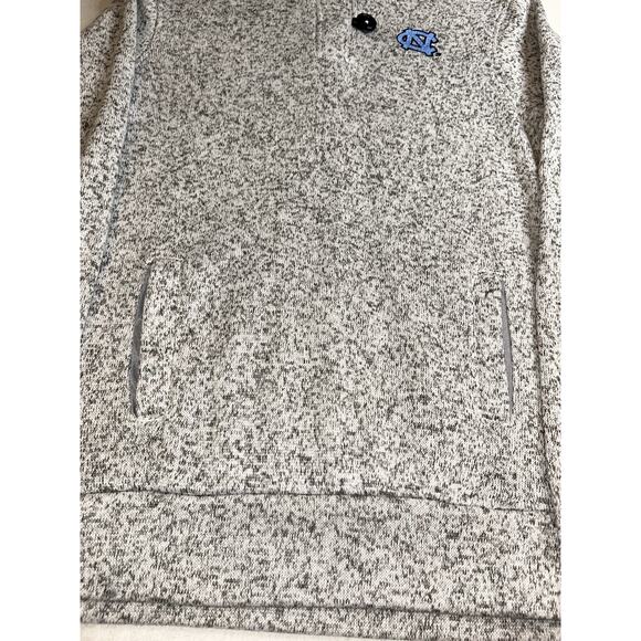 NC Tar Heel Champion Elite College NCAA Pullover Sweatshirt Gray Size Medium - Picture 3 of 9